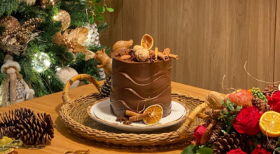 50 fotos e tutoriais de bolo de Natal que são pura magia e sabor